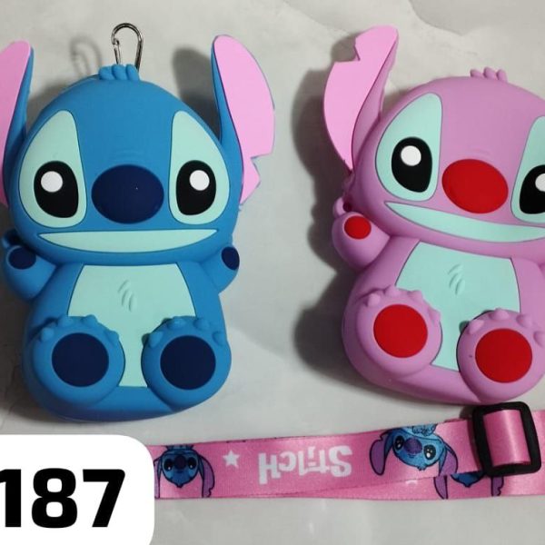 Monedero Stitch y Angel