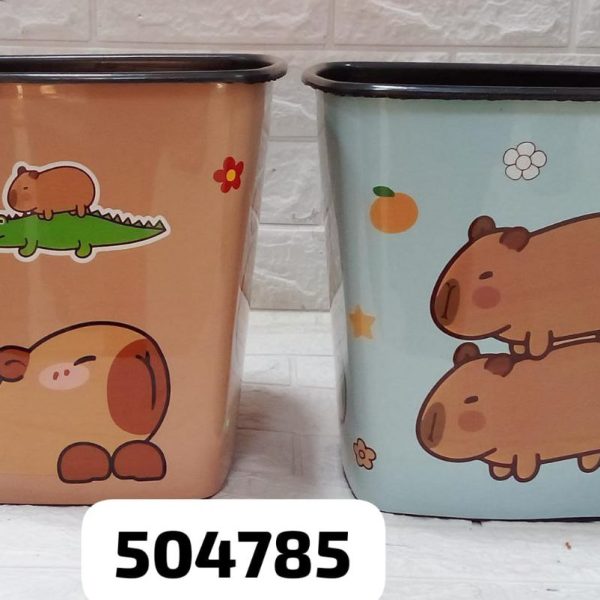 Tacho para basura rectangular Capibara